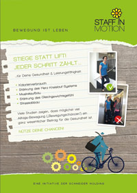 PDF: Staff in Motion Newsletter Flyer